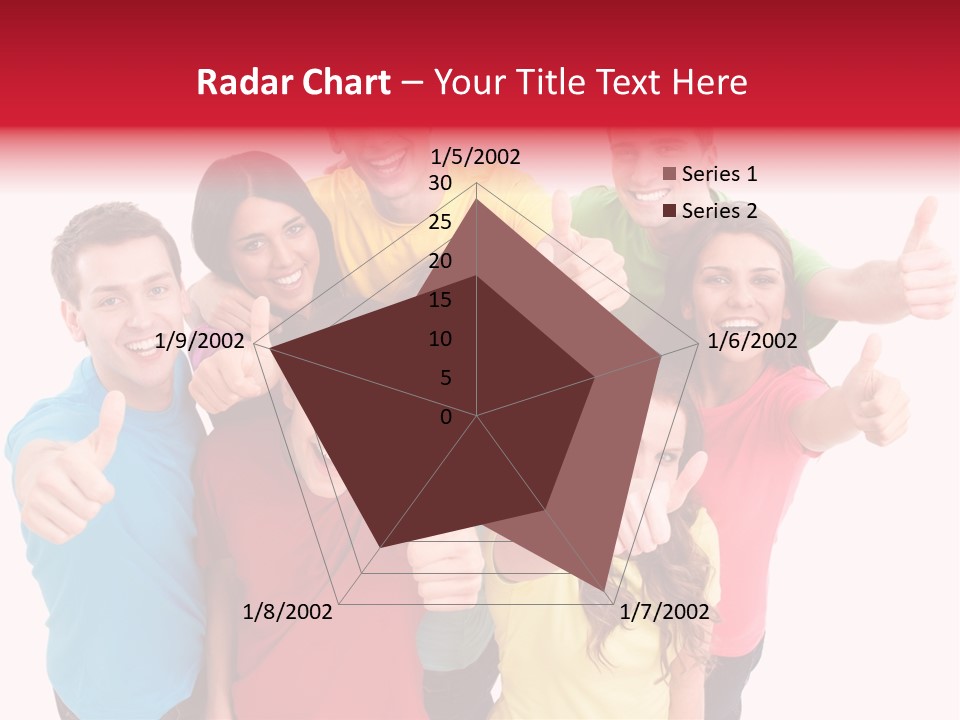 Hand Unity Smile PowerPoint Template