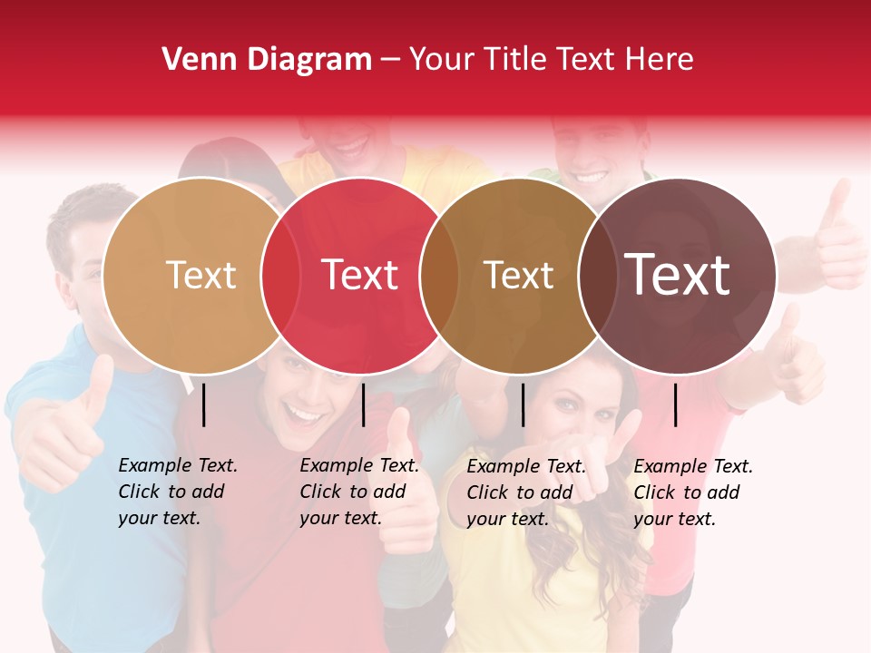 Hand Unity Smile PowerPoint Template
