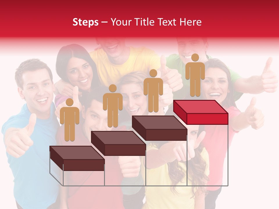 Hand Unity Smile PowerPoint Template