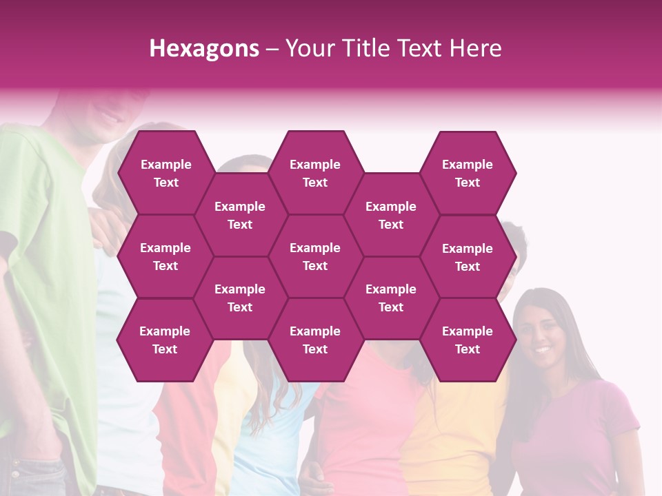 Relax Joyful Teen PowerPoint Template