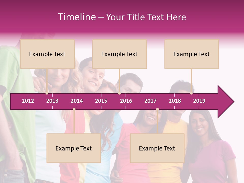 Relax Joyful Teen PowerPoint Template