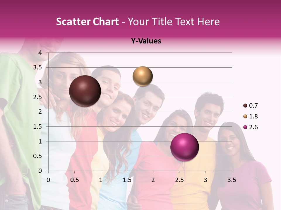 Relax Joyful Teen PowerPoint Template