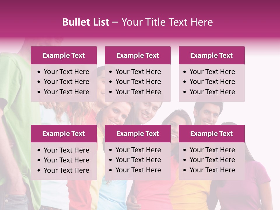 Relax Joyful Teen PowerPoint Template