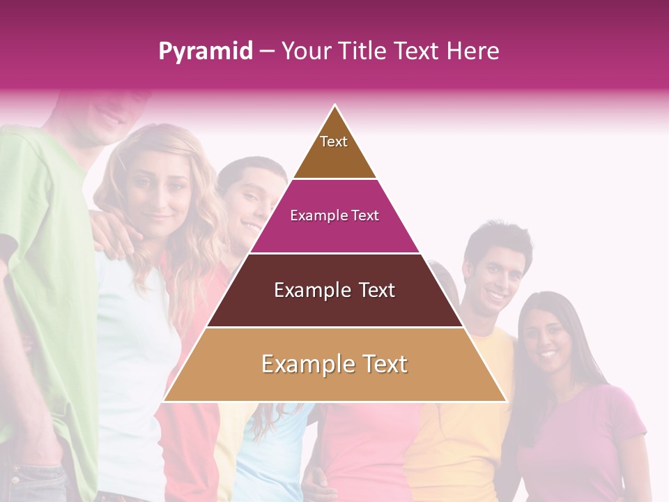 Relax Joyful Teen PowerPoint Template