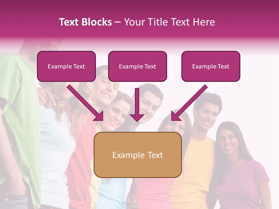 Relax Joyful Teen PowerPoint Template