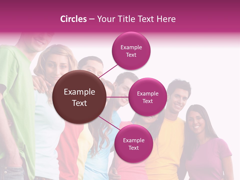 Relax Joyful Teen PowerPoint Template