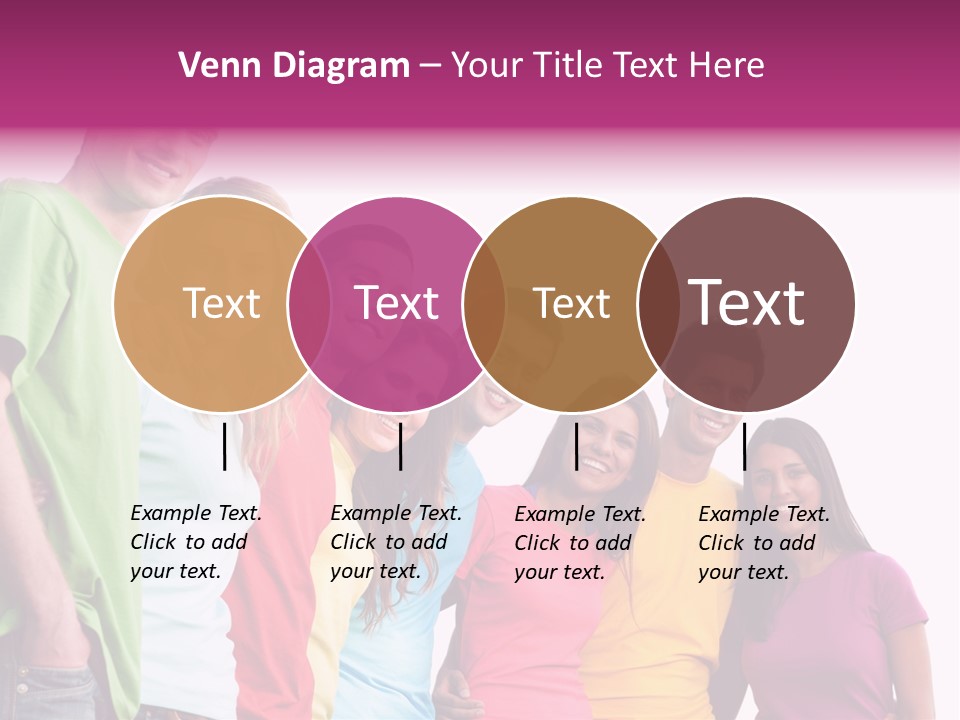 Relax Joyful Teen PowerPoint Template