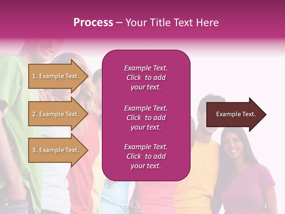 Relax Joyful Teen PowerPoint Template