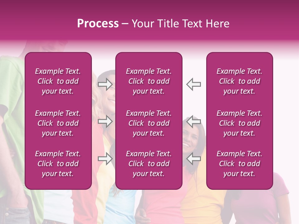 Relax Joyful Teen PowerPoint Template