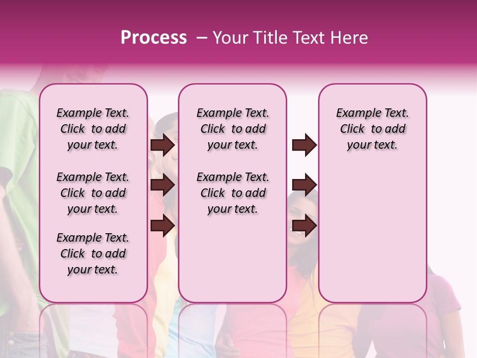 Relax Joyful Teen PowerPoint Template