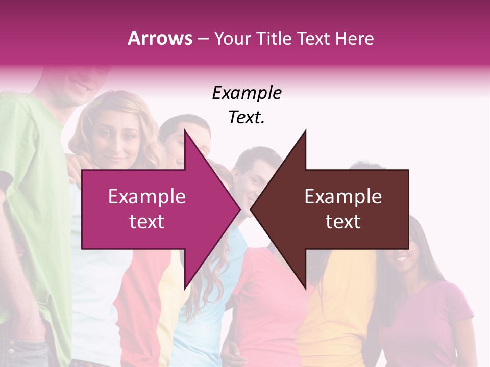 Relax Joyful Teen PowerPoint Template