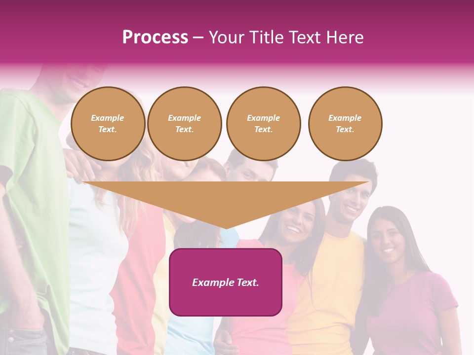 Relax Joyful Teen PowerPoint Template
