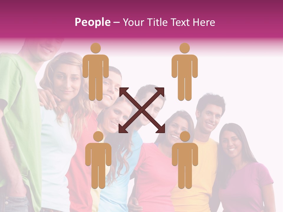 Relax Joyful Teen PowerPoint Template