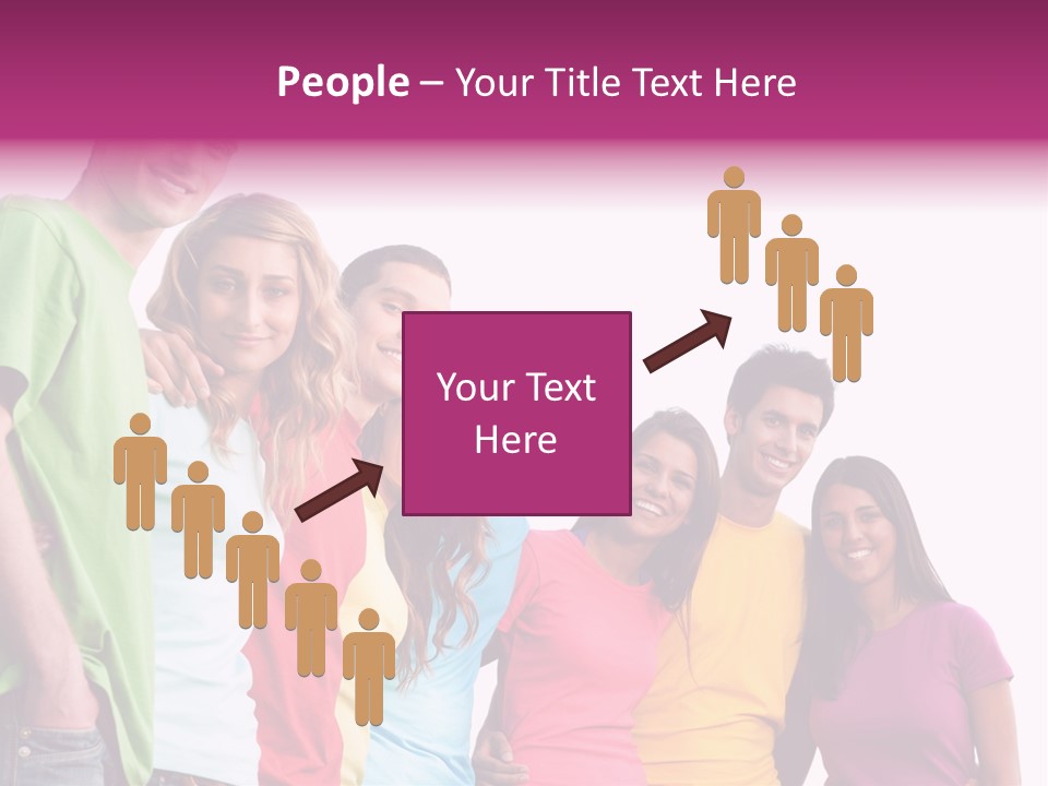 Relax Joyful Teen PowerPoint Template