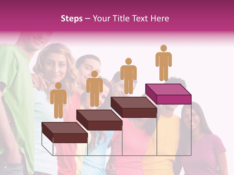 Relax Joyful Teen PowerPoint Template