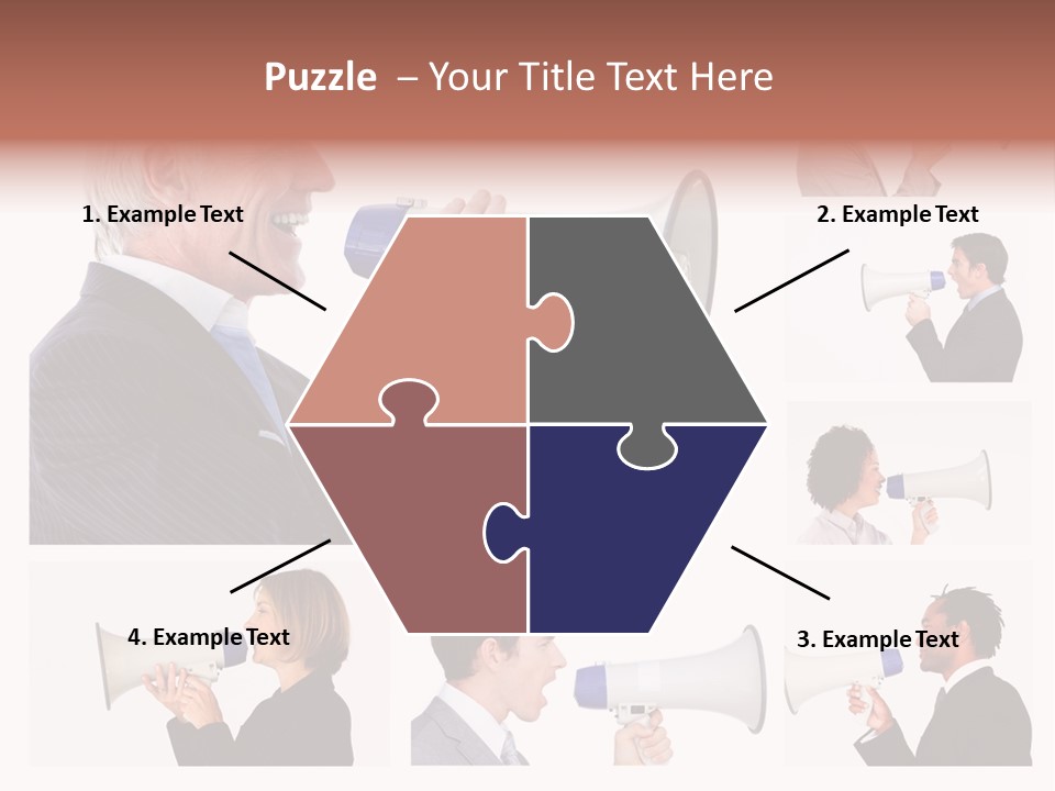 Background Loudspeaker Energy PowerPoint Template
