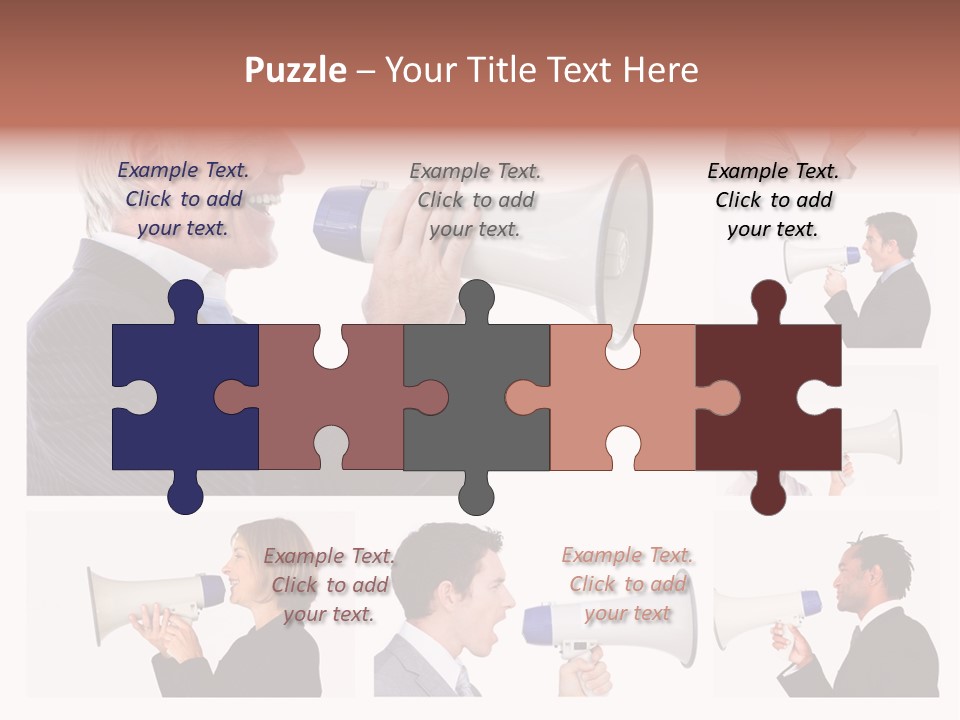 Background Loudspeaker Energy PowerPoint Template