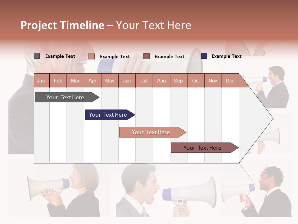 Background Loudspeaker Energy PowerPoint Template