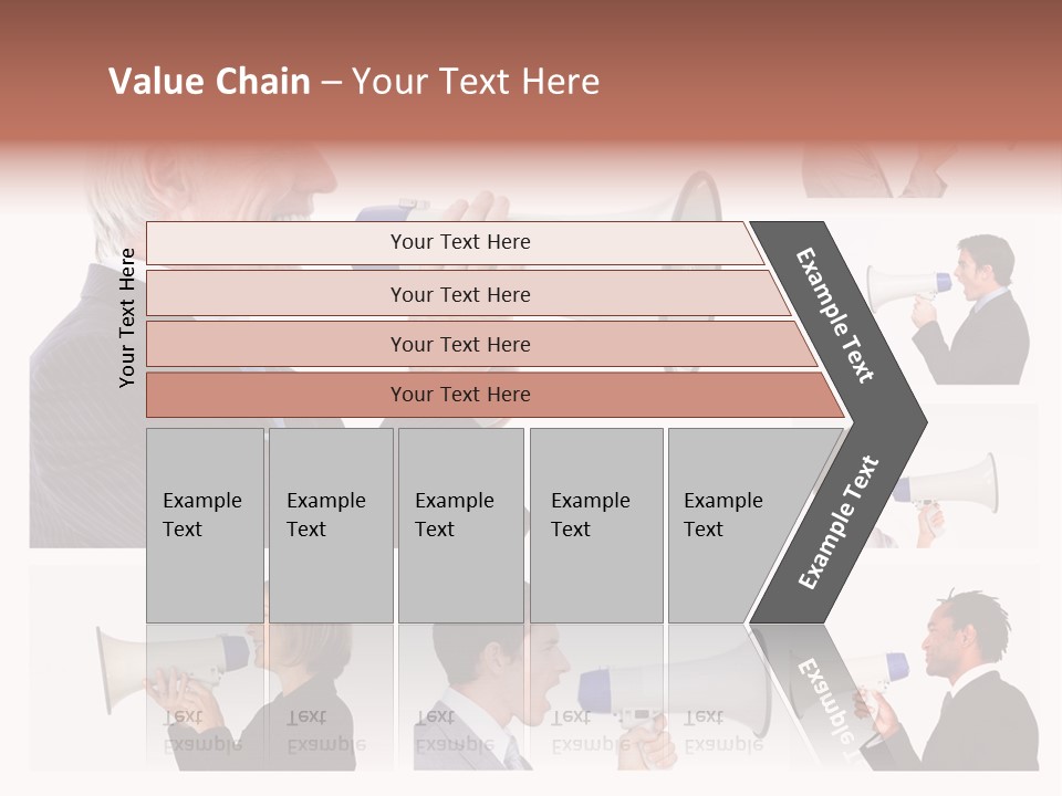Background Loudspeaker Energy PowerPoint Template