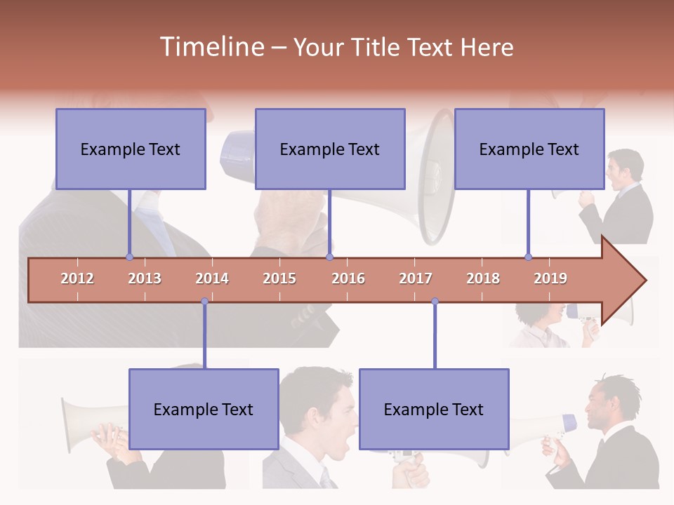 Background Loudspeaker Energy PowerPoint Template