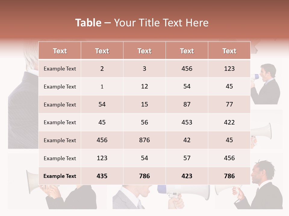 Background Loudspeaker Energy PowerPoint Template