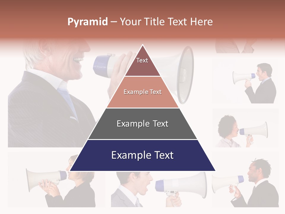 Background Loudspeaker Energy PowerPoint Template