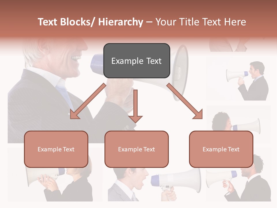 Background Loudspeaker Energy PowerPoint Template