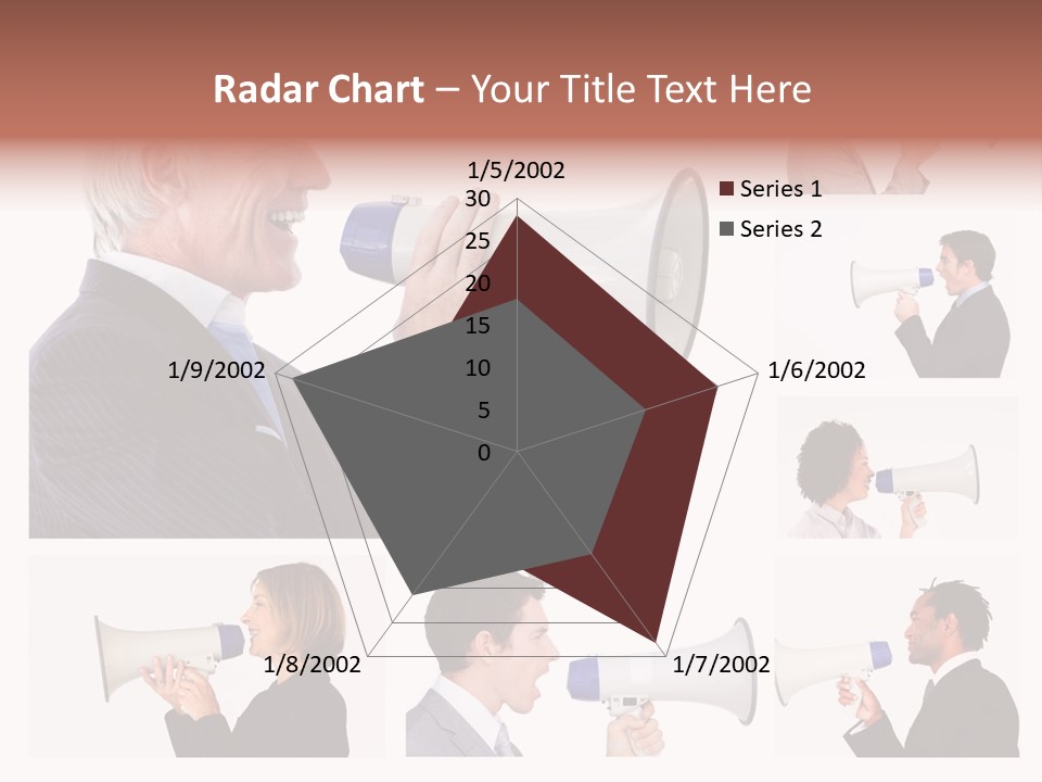 Background Loudspeaker Energy PowerPoint Template
