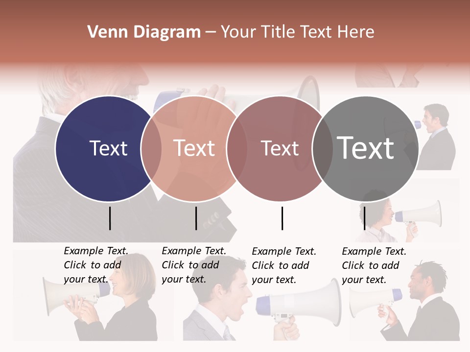 Background Loudspeaker Energy PowerPoint Template