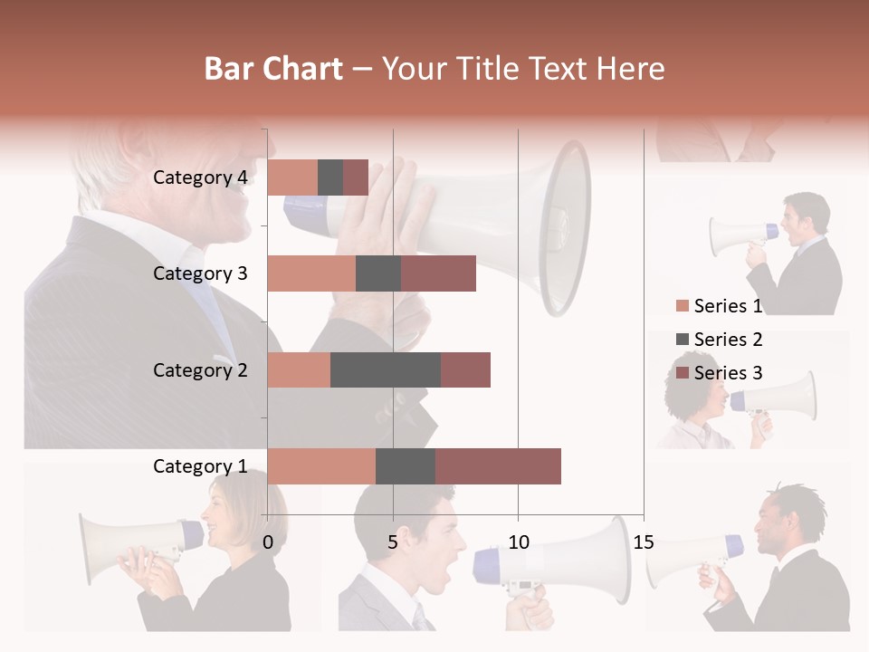 Background Loudspeaker Energy PowerPoint Template