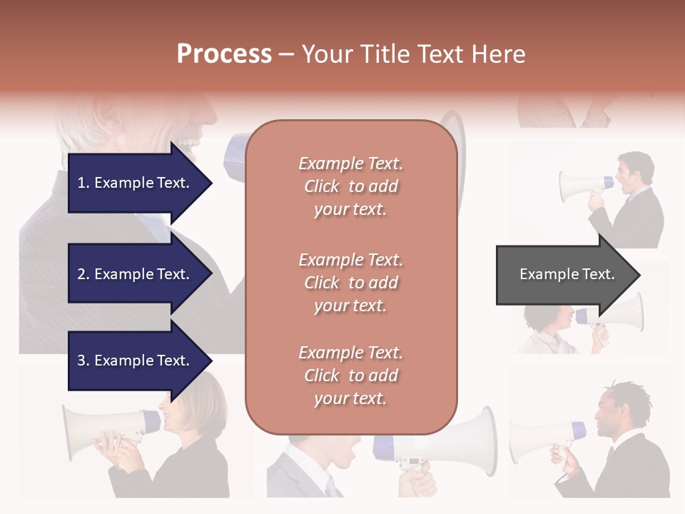 Background Loudspeaker Energy PowerPoint Template