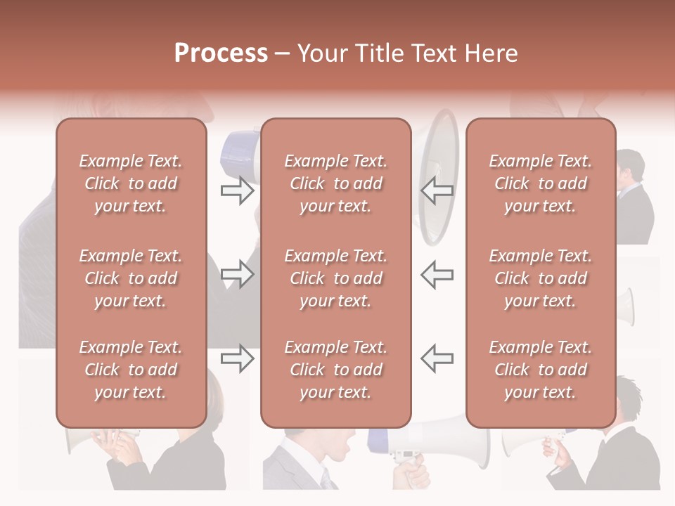 Background Loudspeaker Energy PowerPoint Template