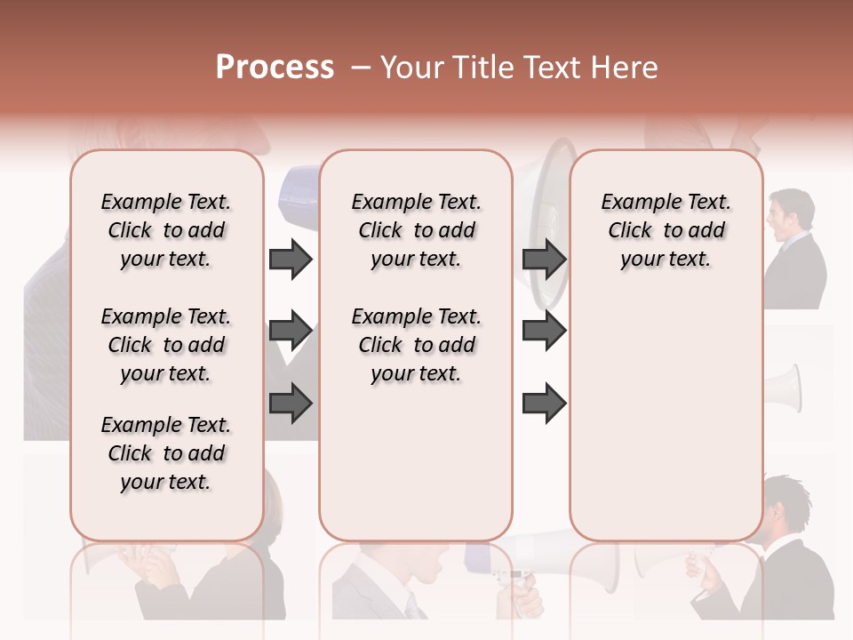 Background Loudspeaker Energy PowerPoint Template