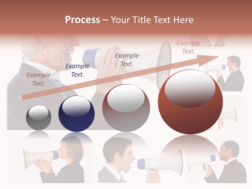 Background Loudspeaker Energy PowerPoint Template