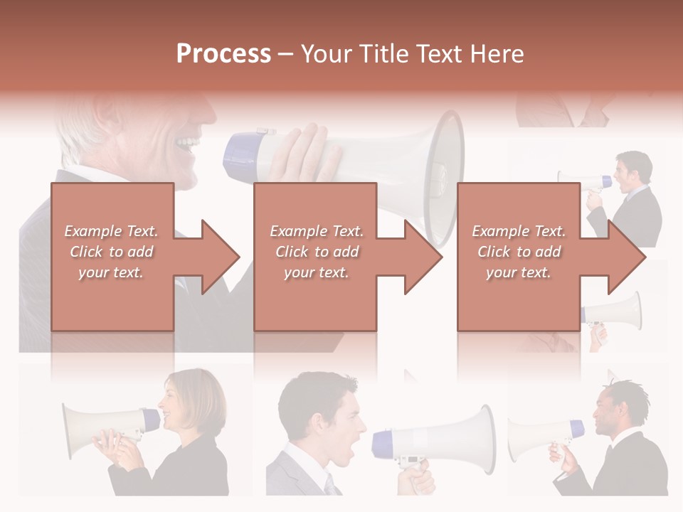 Background Loudspeaker Energy PowerPoint Template