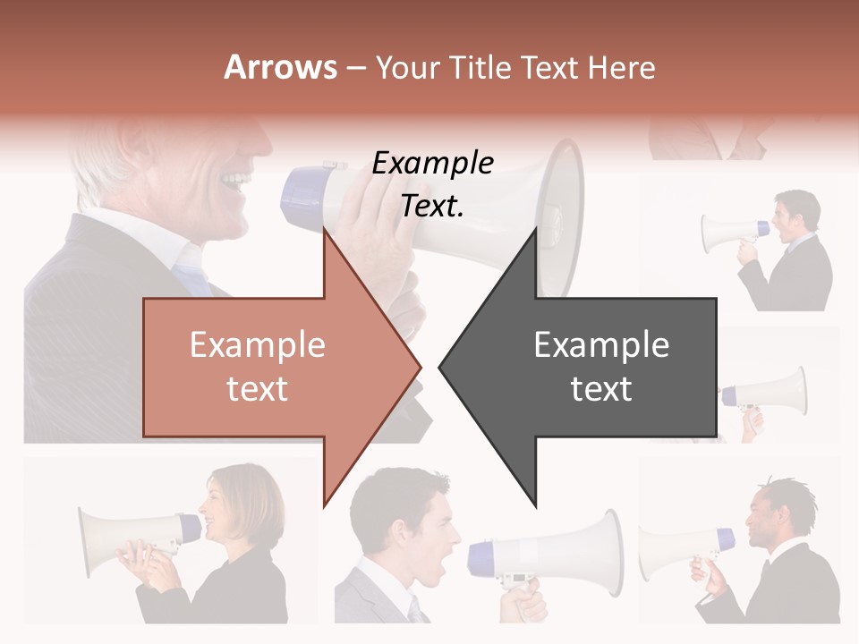 Background Loudspeaker Energy PowerPoint Template