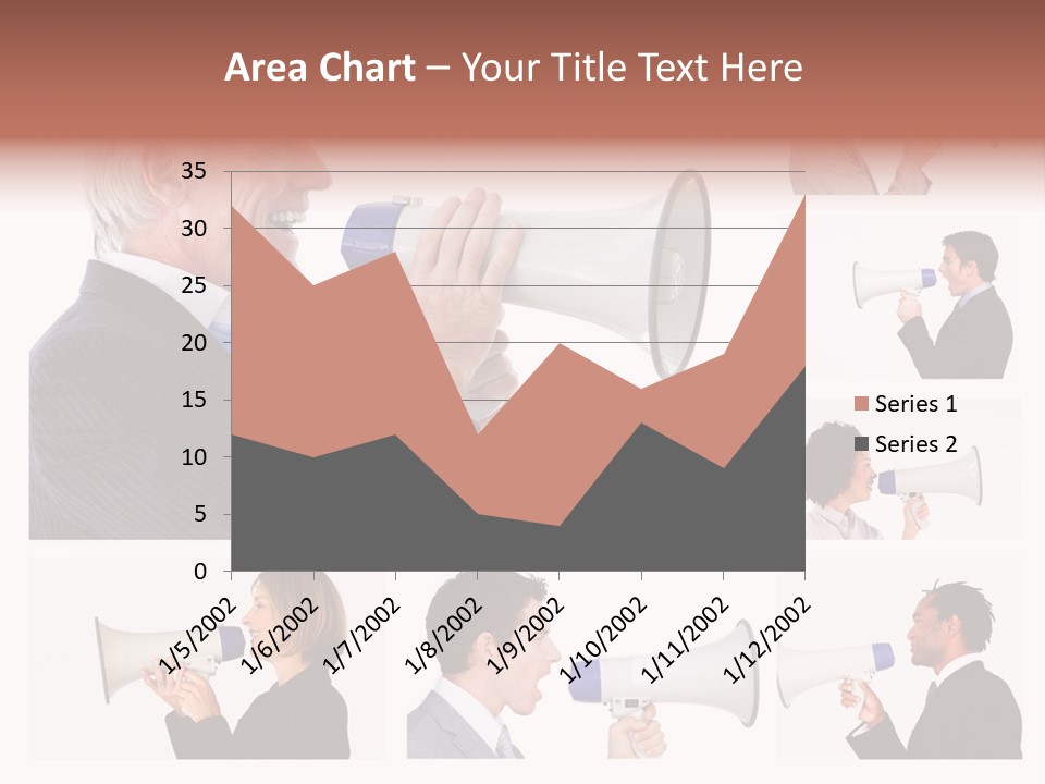 Background Loudspeaker Energy PowerPoint Template