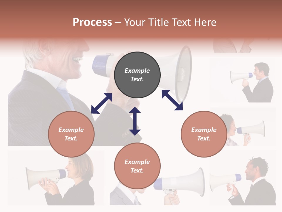 Background Loudspeaker Energy PowerPoint Template