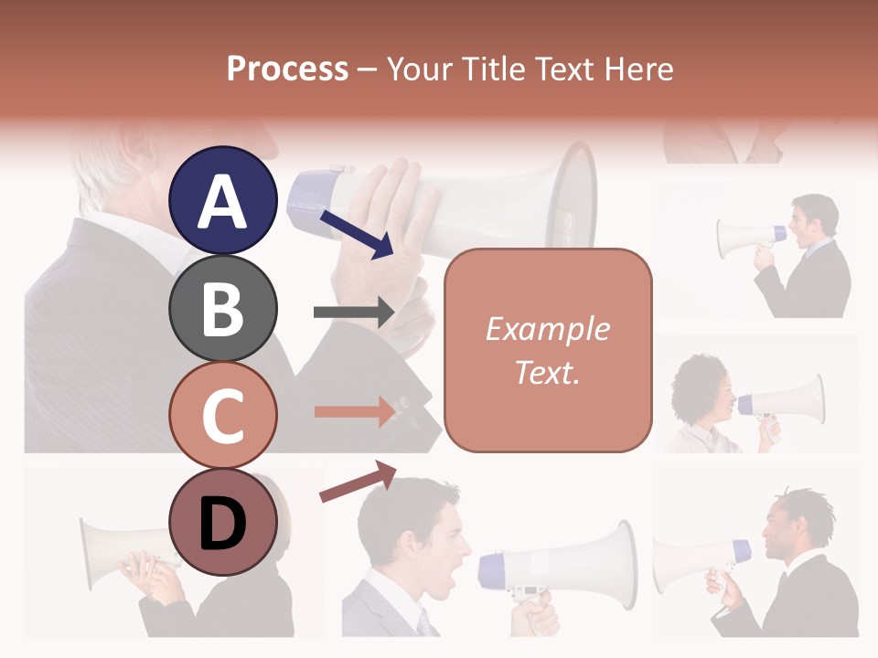 Background Loudspeaker Energy PowerPoint Template