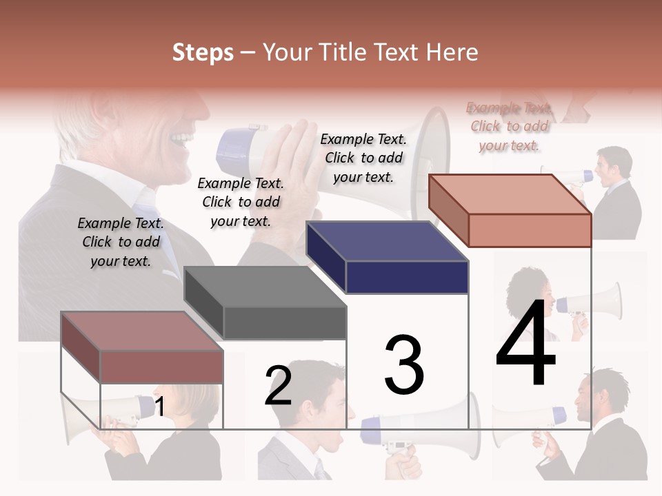 Background Loudspeaker Energy PowerPoint Template