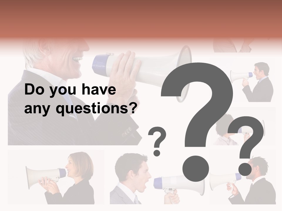 Background Loudspeaker Energy PowerPoint Template