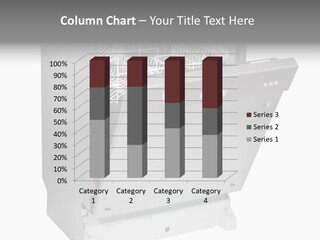 God White Cutlery PowerPoint Template