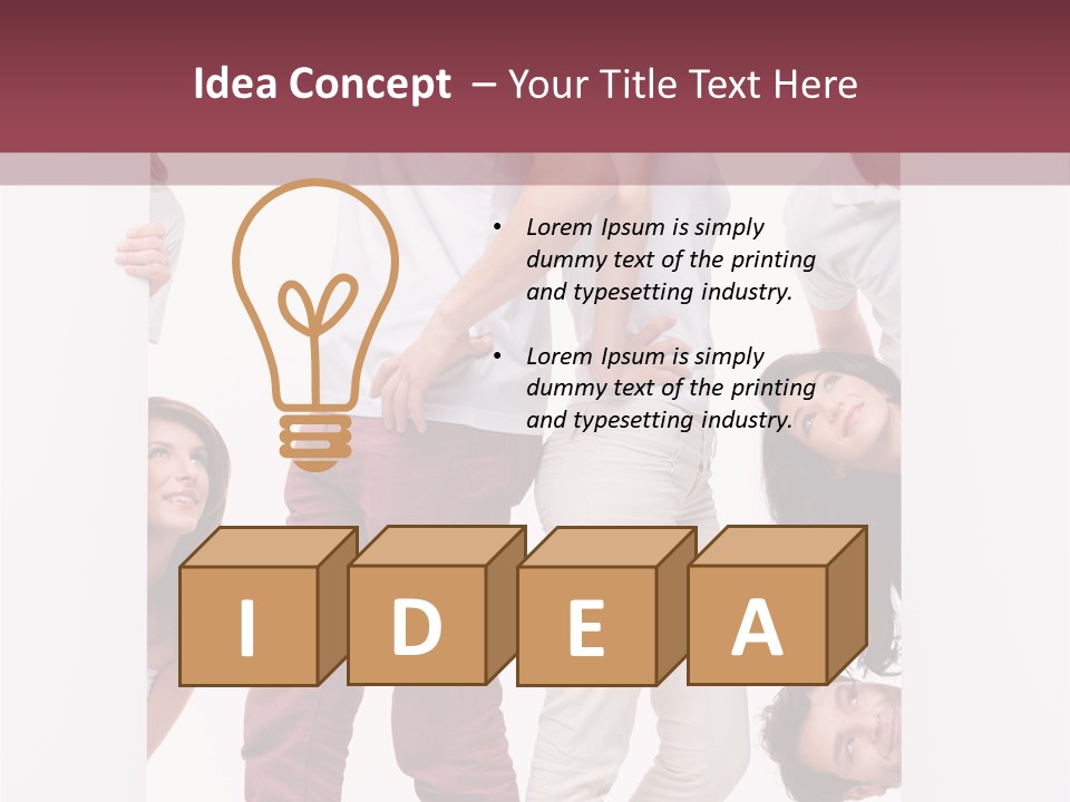 Poster Announcement Advertise PowerPoint Template