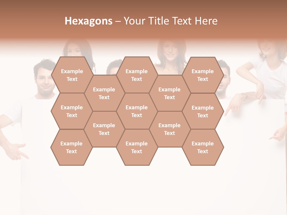 Announcement Friends Text PowerPoint Template