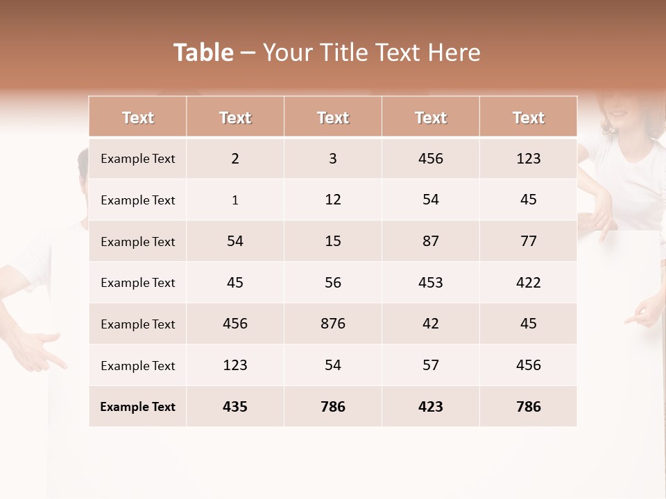 Announcement Friends Text PowerPoint Template