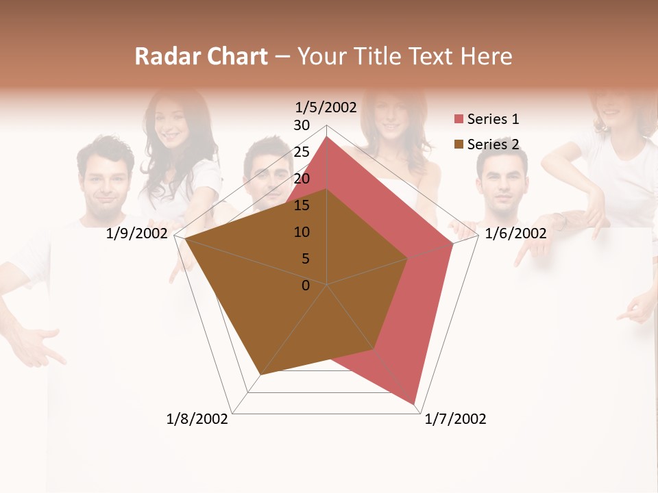 Announcement Friends Text PowerPoint Template