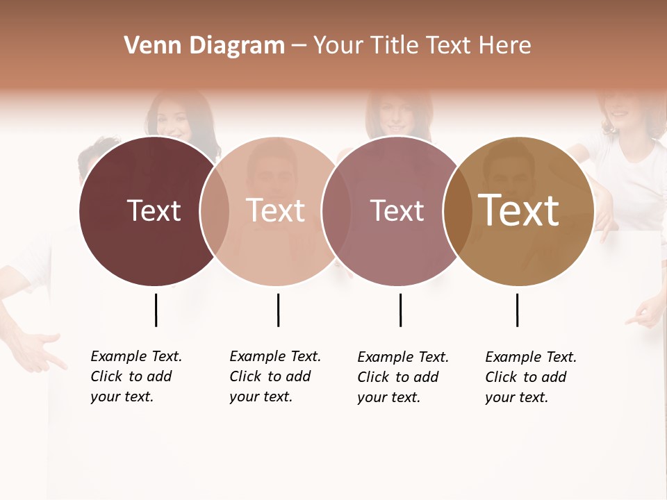 Announcement Friends Text PowerPoint Template