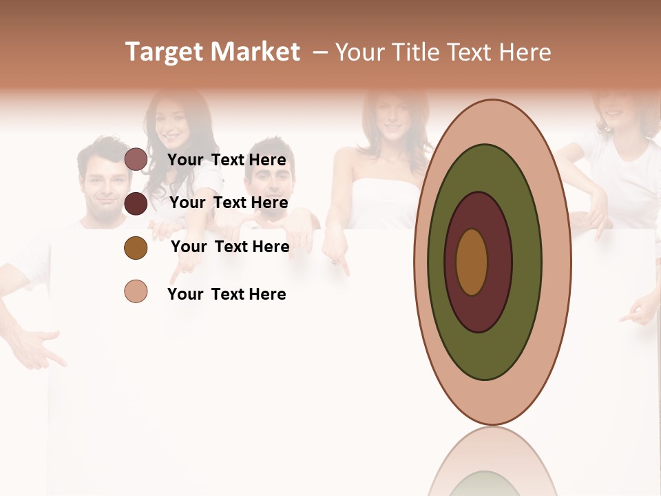 Announcement Friends Text PowerPoint Template