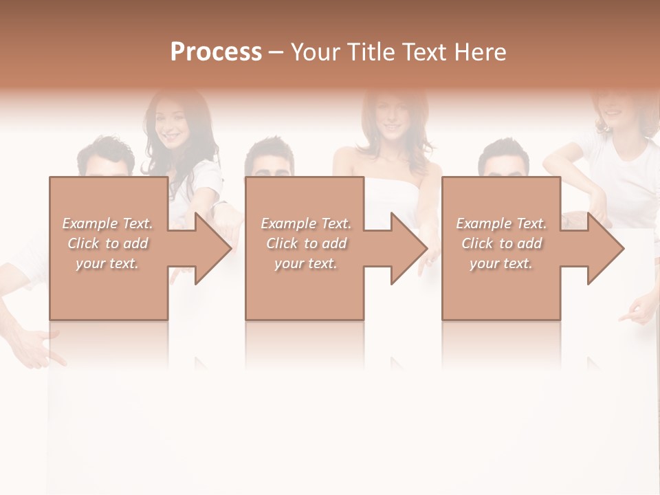 Announcement Friends Text PowerPoint Template