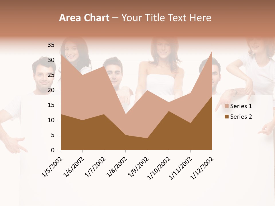 Announcement Friends Text PowerPoint Template